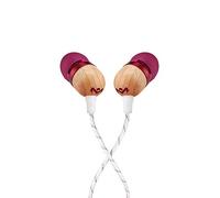 House of Marley Ecouteurs Intra-Auriculaires avec Micro et Télécommande, Son Haute Qualité, Oreillettes Anti-Bruits, Cable anti-nœuds, 2 tailles d'embouts - Violet