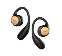 House of Marley Écouteurs open ear Liberate Bluetooth avec microphone intégré, 20 h d'autonomie, boîtier de charge USB-C, matériaux durables - Noir