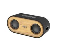 House of Marley Get Together 2 Mini : enceinte portable avec connectivité Bluetooth sans fil, 15 heures de lecture et matériaux durables, noir signature