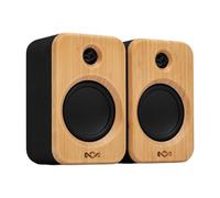 House of Marley Get Together Duo V2 Enceintes Bluetooth avec entrée AUX compatibles avec platine vinyle