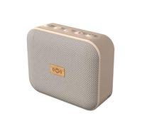 House of Marley Jammin Enceinte Bluetooth Portable - Mini Haut-Parleur sans Fil 14 h d’Autonomie, ÉtanchéITÉ IPX5, Micro IntéGRÉ - Audio Compact, Design Durable, Crème