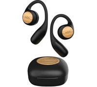 House of Marley - Liberate Casque à Oreille Ouverte - Écouteurs Bluetooth Ouverts avec Micro Intégré, 20 H d'Autonomie, Boîtier de Charge USB-C, Matériaux Durables, Noir