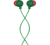 House of Marley Little Bird - Écouteurs avec micro - intra-auriculaire - filaire - jack 3,5mm - isolation acoustique - rasta Rasta G