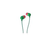 House of Marley Little Bird - Écouteurs avec micro - intra-auriculaire - filaire - jack 3,5mm - isolation acoustique - rasta Rasta G
