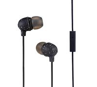House of Marley Little Bird, In-Ear Kopfhörer, integriertes Mikrofon, Geräuschisolierung, 9mm Treiber, zwei Ohrstöpselgrößen für optimalen Sitz, nachhaltig produzierter Sound, black