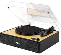 The House of Marley Platine vinyle Rise Up – entraînée par courroie – noir, bois – manuelle