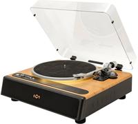 House of Marley – Platine vinyle Soul Rebel – Enceintes intégrées, Bluetooth In & Out, bambou clair