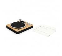 House of Marley Stir It Up Wireless 2 Platine Vinyle & Couvercle - Tourne-Disque Bluetooth 2 Vitesses, Platine Vinyle Durable avec Cellule Audio-Technica, Bambou