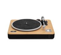 House of Marley Stir It Up Wireless 2 Tourne Disque Vinyle - Tourne-Disque Bluetooth, Platine Vinyle Bluetooth 2 Vitesses avec Cellule Audio-Technica Incluse & Préampli IntéGRÉ, Bambou