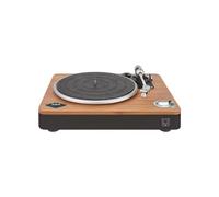 House of Marley Stir It Up Wireless Tourne Disque Vinyle - Platine Vinyle Bluetooth, 2 Vitesses, Conçue de Manière Durable pour Disques Vinyles, Préampli Intégré, avec Cellule Audio-Technica, Bambou