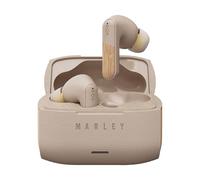 House of Marley Trenchtown ANC Écouteurs sans Fil Bluetooth - Crème | Réducteur de Bruit avec Microphone, Résistants Transpiration IPX5, 24H d'Autonomie, Conçue de Manière Durable