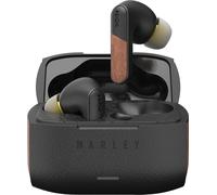 Marley House of Trenchtown ANC Écouteurs sans Fil Bluetooth Réducteur de Bruit avec Microphone, Résistants Transpiration IPX5, 24H d'Autonomie, Conçue de Manière Durable - Durables, Noir