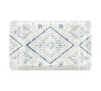 House of Noa Nama Tapis de cuisine rembourré anti-fatigue pour sol | Tapis de cuisine ergonomique en mousse rebondissante | Tapis anti-fatigue pour la cuisine et la position debout | Moulin à vent Ula