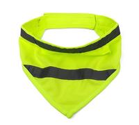 House of Paws Bandana Haute visibilité pour Chien - Haute visibilité, Jaune réfléchissant