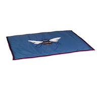 House of Paws Bee Tapis imperméable pour Animal Domestique Bleu Marine Taille S