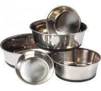 House Of Paws - Gamelle pour chien, acier inoxydable BZ3532 (M) (Argent)