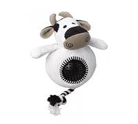 House of Paws Hp971 C Vache Cordon Jouet avec Balle à Picots