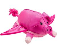 House Of Paws - Jouet en corde pour chiens, cochon BZ5316 (33 cm x 11 cm x 16 cm) (Rose)