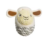 House Of Paws - Jouet en corde pour chiens, mouton BZ5309 (taille unique) (Blanc)