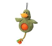 House of Paws Jouet pour Chien en Corde de Canard avec Balle à Picots