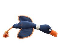House of Paws Jouet pour Chien en Toile Canard Bleu Marine