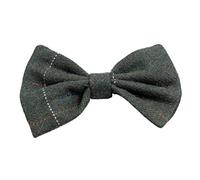 House Of Paws Noeud Papillon Tweed Vert Foncé Taille Unique pour Chien