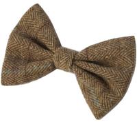 House of Paws Nœud Papillon en Tweed Marron