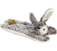 House Of Paws - Peluche, lapin, rembourrage libre BZ5322 (taille unique) (Gris/Blanc)