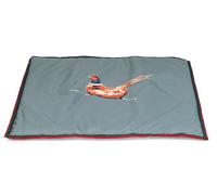 House of Paws Tapis de Coffre résistant à l'eau Motif Faisan Vert Taille S/M