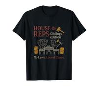 House of Reps Édition Frères et sœurs Funny Government Chaos T-Shirt