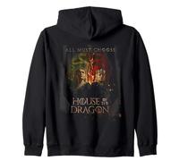House of The Dragon All Must Choose Burning Banners Sweat à Capuche