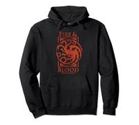 House of the Dragon Fire And Blood Sigil Sweat à Capuche