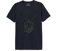 House of the Dragon « Fire & Blood » MEHOFTDTS019 T-Shirt Homme, Navy, Taille S