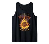 House of The Dragon Fire Will Reign Egg and Dragons Débardeur