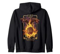 House of The Dragon Fire Will Reign Egg and Dragons Sweat à Capuche