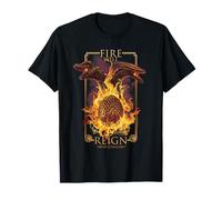 House of The Dragon Fire Will Reign Egg and Dragons T-Shirt