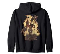 House of The Dragon Flaming Iron Throne Sweat à Capuche