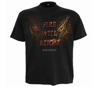 House of the Dragon HOD2 Fire Will Reign Autorisé T-shirt Hommes