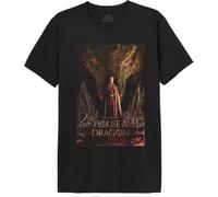 House Of the Dragon MEHOFTDTS010 T-Shirt, Noir, L Homme