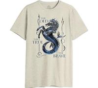 House Of the Dragon MEHOFTDTS013 T-Shirt, Natural, L Homme