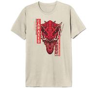 House of the Dragon MEHOFTDTS024 T-Shirt, Natural, XS Homme