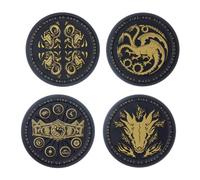 House of the Dragon Paladone Metal Coasters - Produit HOTD