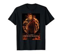 House of The Dragon Rhaenyras Poster T-Shirt, Homme, Noir, M