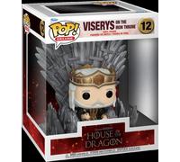 House Of The Dragon Series 2 Viserys On Iron Throne Pop Deluxe #12 Vinyl Figures