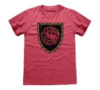 Heroes Inc T-Shirt House of The Dragons emblème Targaryen Taille M
