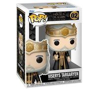 Funko Pop! TV: HotD - King Viserys Targaryen Targaryen - House of The Dragon- Figurine en Vinyle à Collectionner - Idée de Cadeau - Produits Officiels - Jouets pour Les Enfants et Adultes