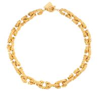 House of Vincent Chain Of Riddle Colliers 14 ct. Laiton plaqué or VJ095-UNG - Femme - Laiton