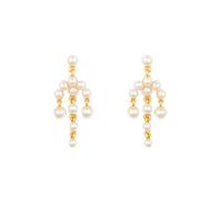 House of Vincent Veil Of Venus Boucles d'oreilles 18 ct. Argent VJ146-UEG - Femme - Argent 925