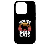House Owned by Cats Coque pour iPhone 14 Pro