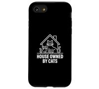 House Owned by Cats Coque pour iPhone SE (2020) / 7/8
